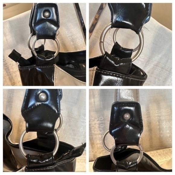 Kenneth Cole Reaction Handbag/ purse. Black. - Picture 11 of 16